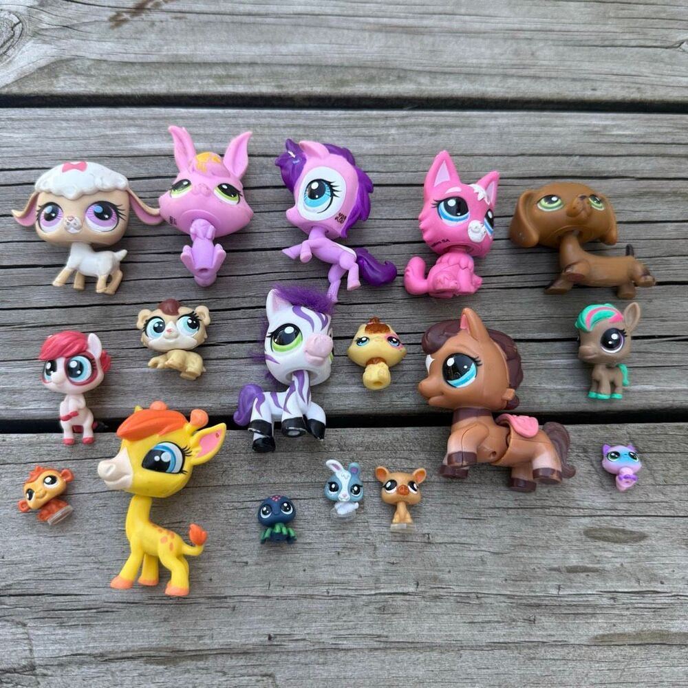 Littlest Pet Shop Hasbro LPS Animal Bundle Lot
